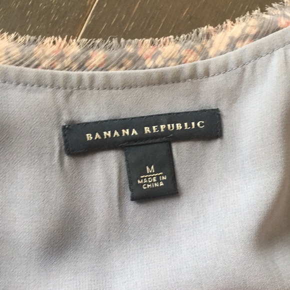 Banana Republic Floral Silk Tank - Picture 5 of 6